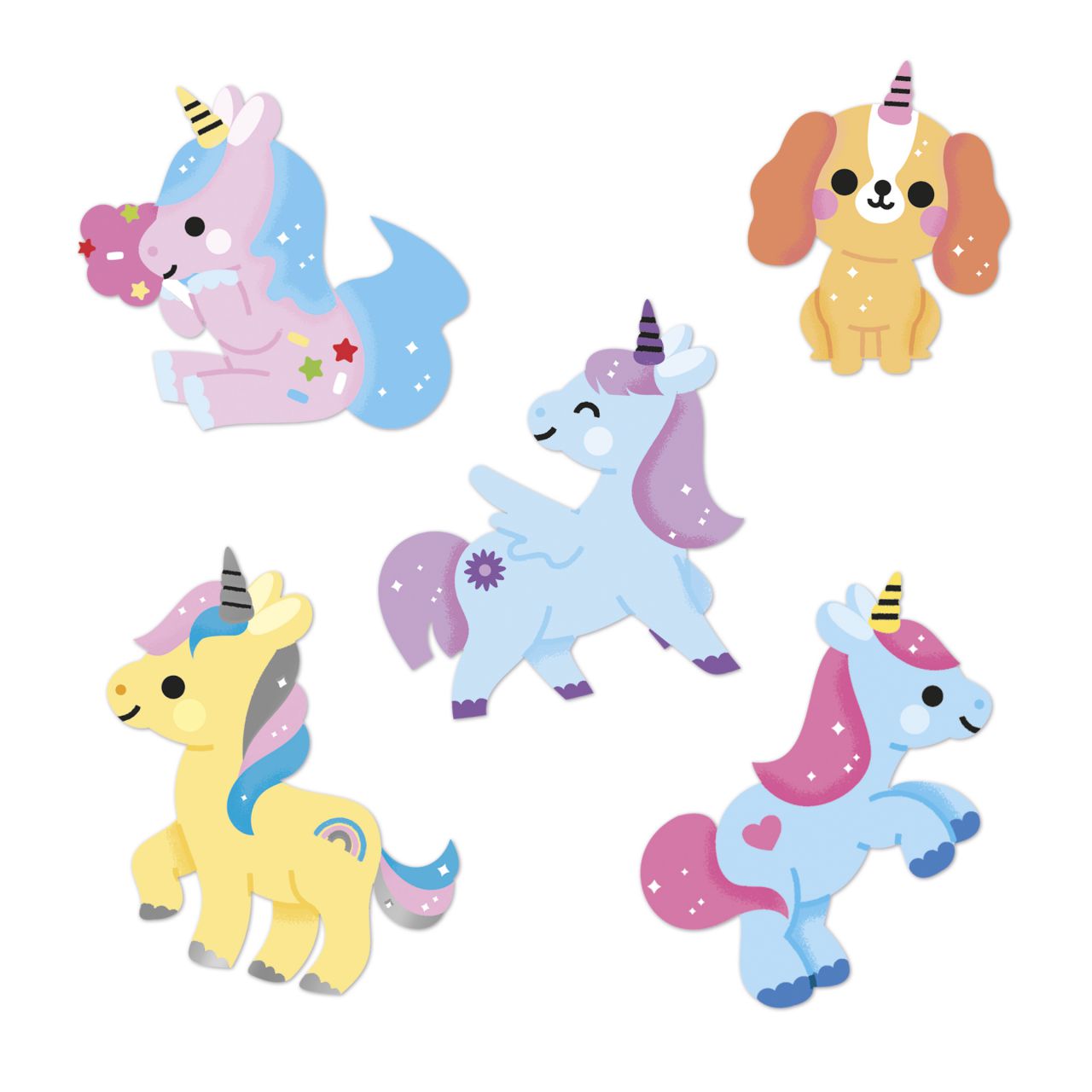Janod Pegatinas Unicornios