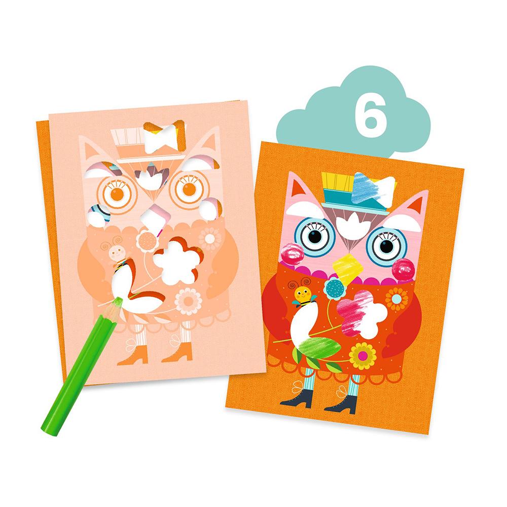 Djeco Baby Cofre multiactividades El gato y sus amigos