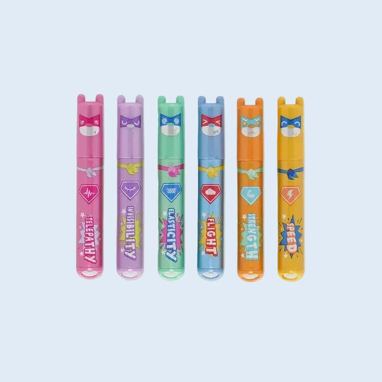 Legami set 6 mini subrayadores metalizados