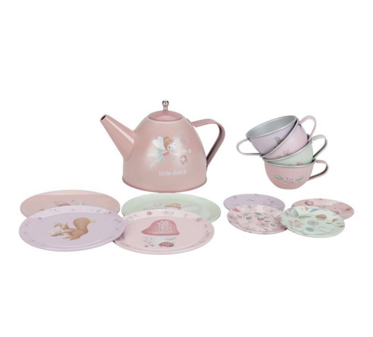 My Little Dutch set de té fairy garden