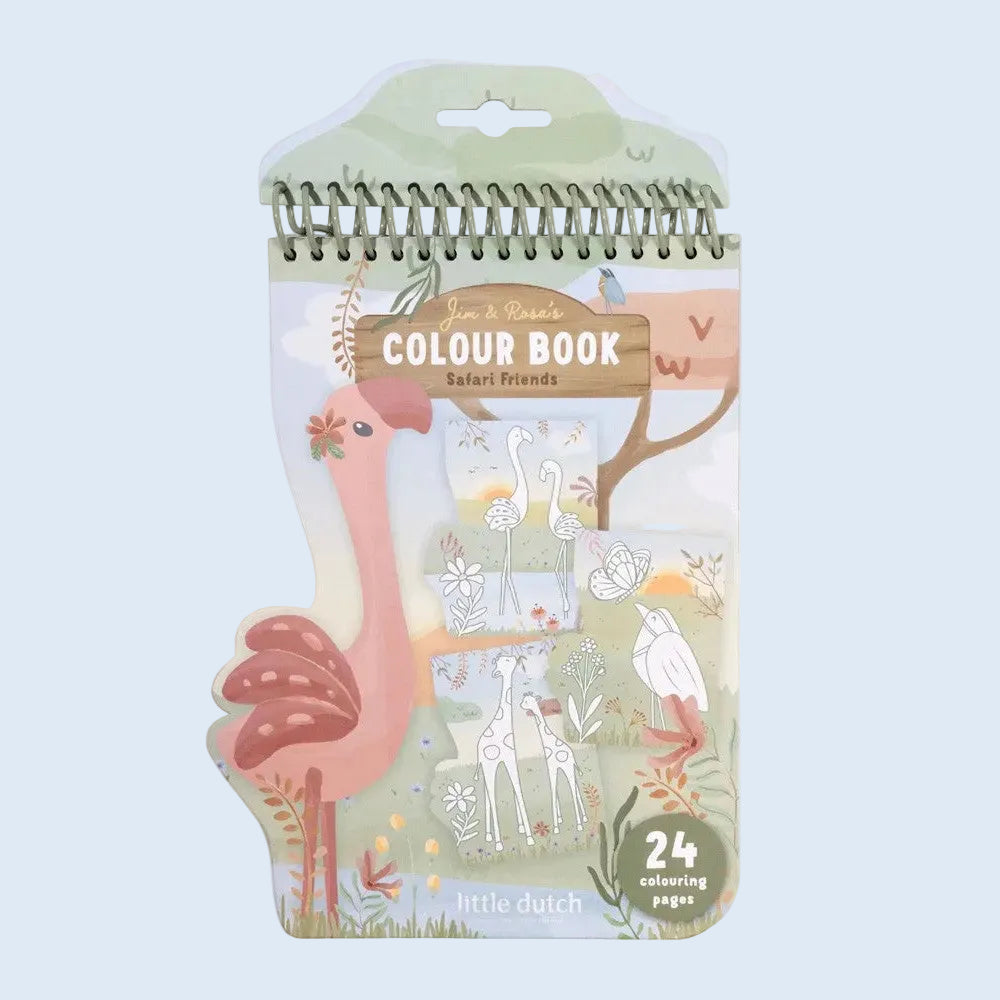 Little Dutch Libro para colorear Flamenco