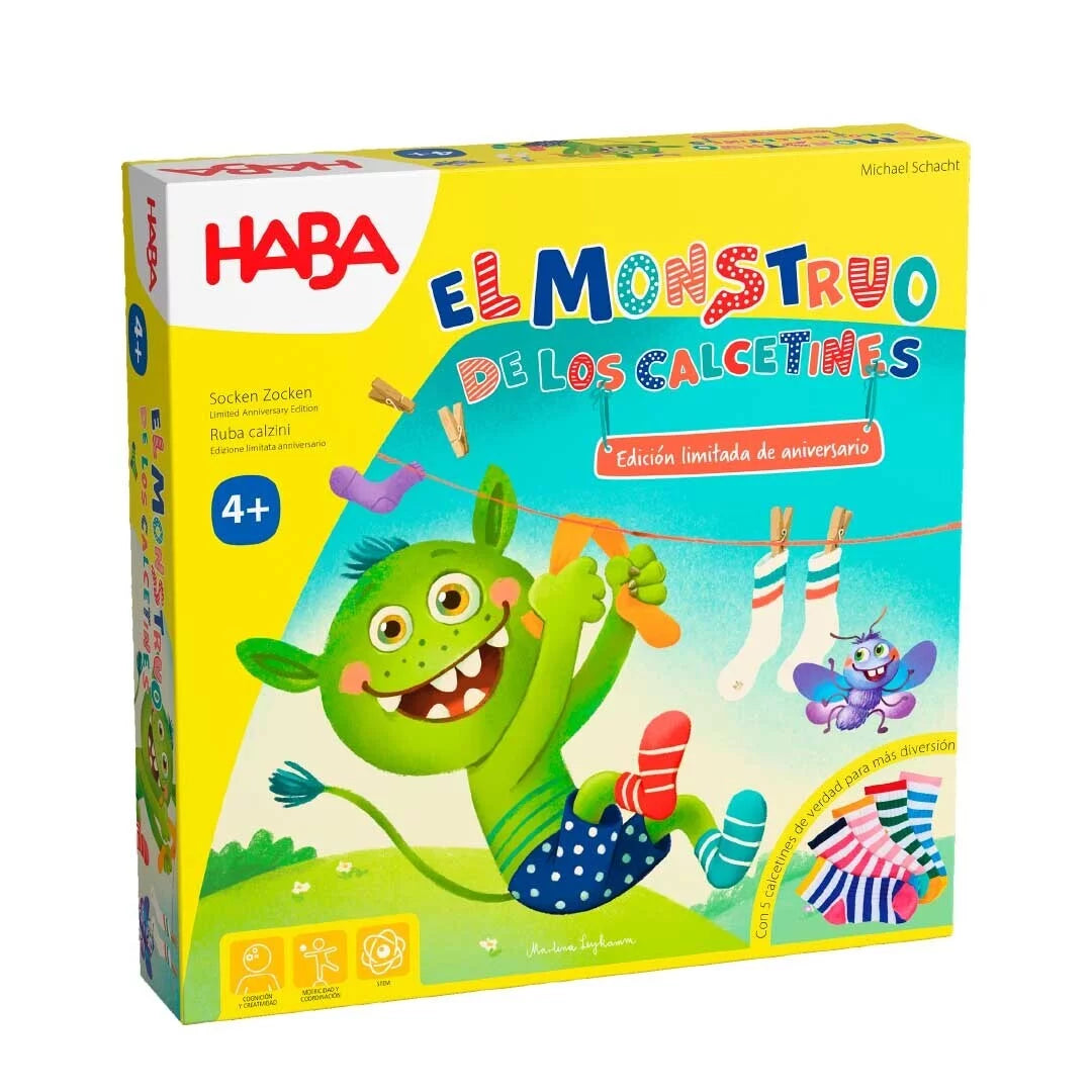 Haba El monstruo de los calcetines