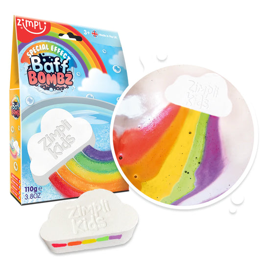 Zimpli Bomba de baño Efecto especial Nube arcoíris