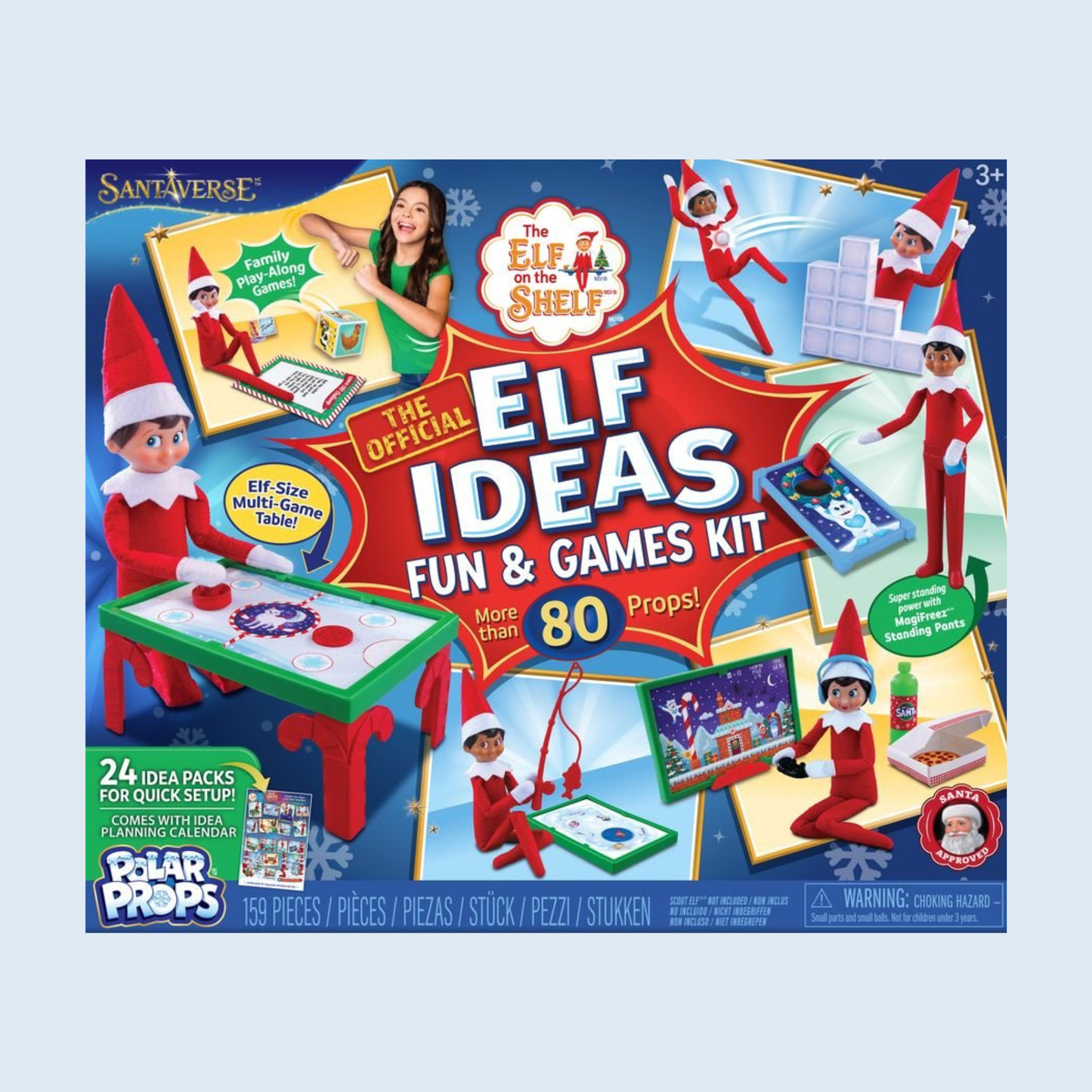 Elf on the shelf Fun & games kit