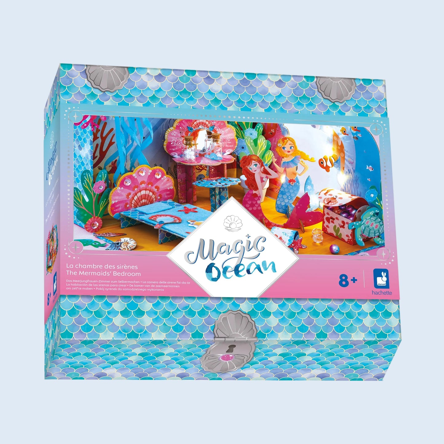 Janod Magic Ocean La habitación de las sirenas Maqueta 3D
