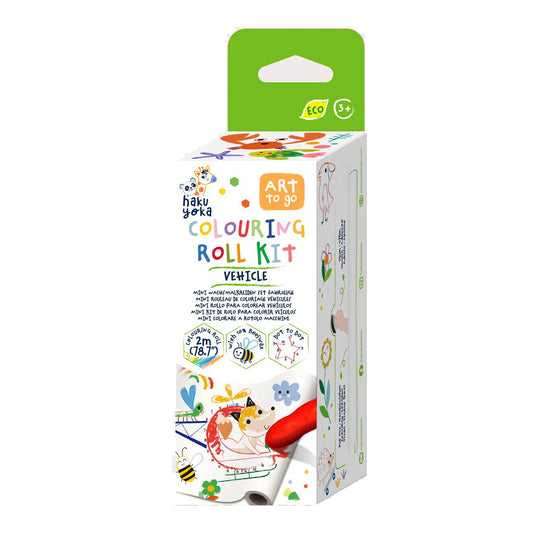 Haku Yoka Kit mini rollo para colorear Vehículos