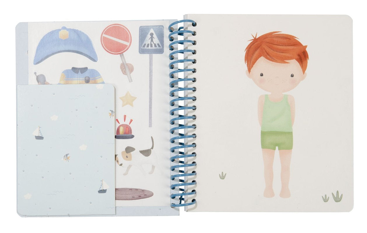 Little Dutch Libro viste a Jim y a sus amigos