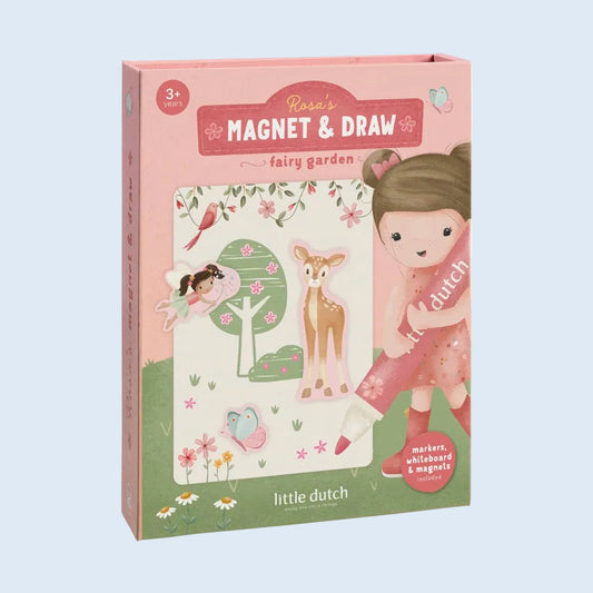 Little Dutch Libro magnético Fairy garden