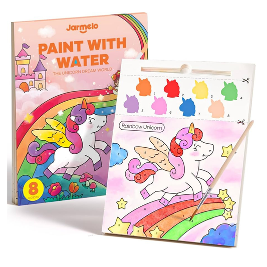 Jar Melo Libro de acuarela Unicornios