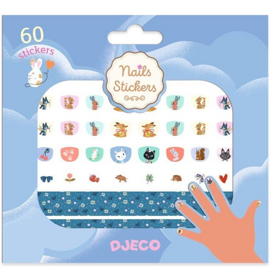 Djeco Adhesivos para uñas Monada