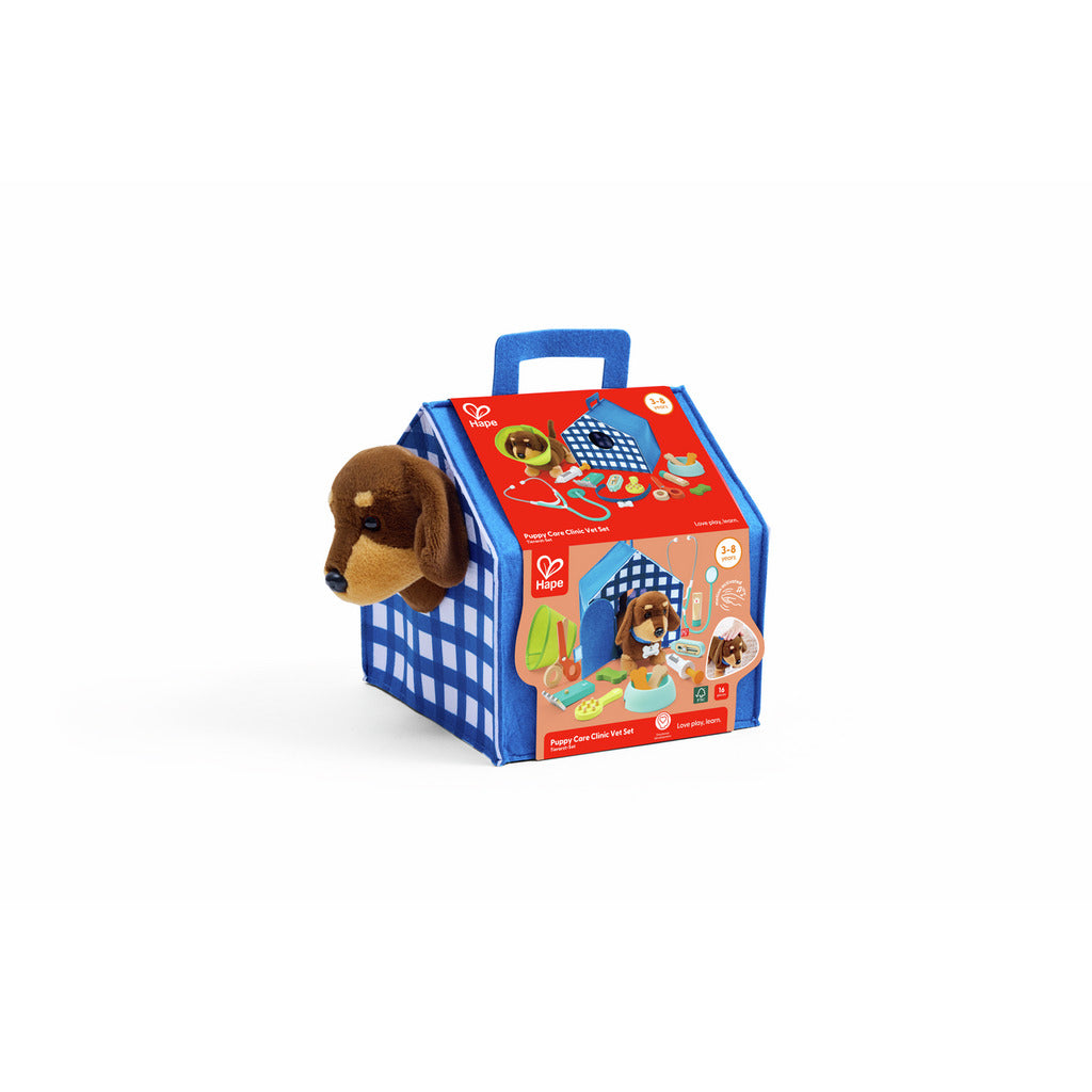 Hape Juego de clínica veterinaria