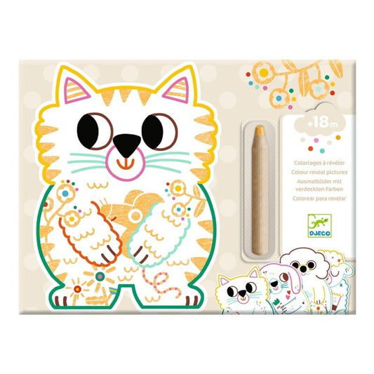 Djeco Baby Colorear Animales domésticos