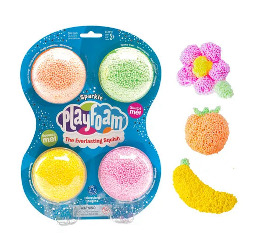 Playfoam Sparkle 4 colores
