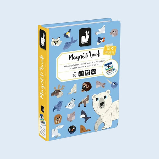 Janod Magneti Book Animales polares