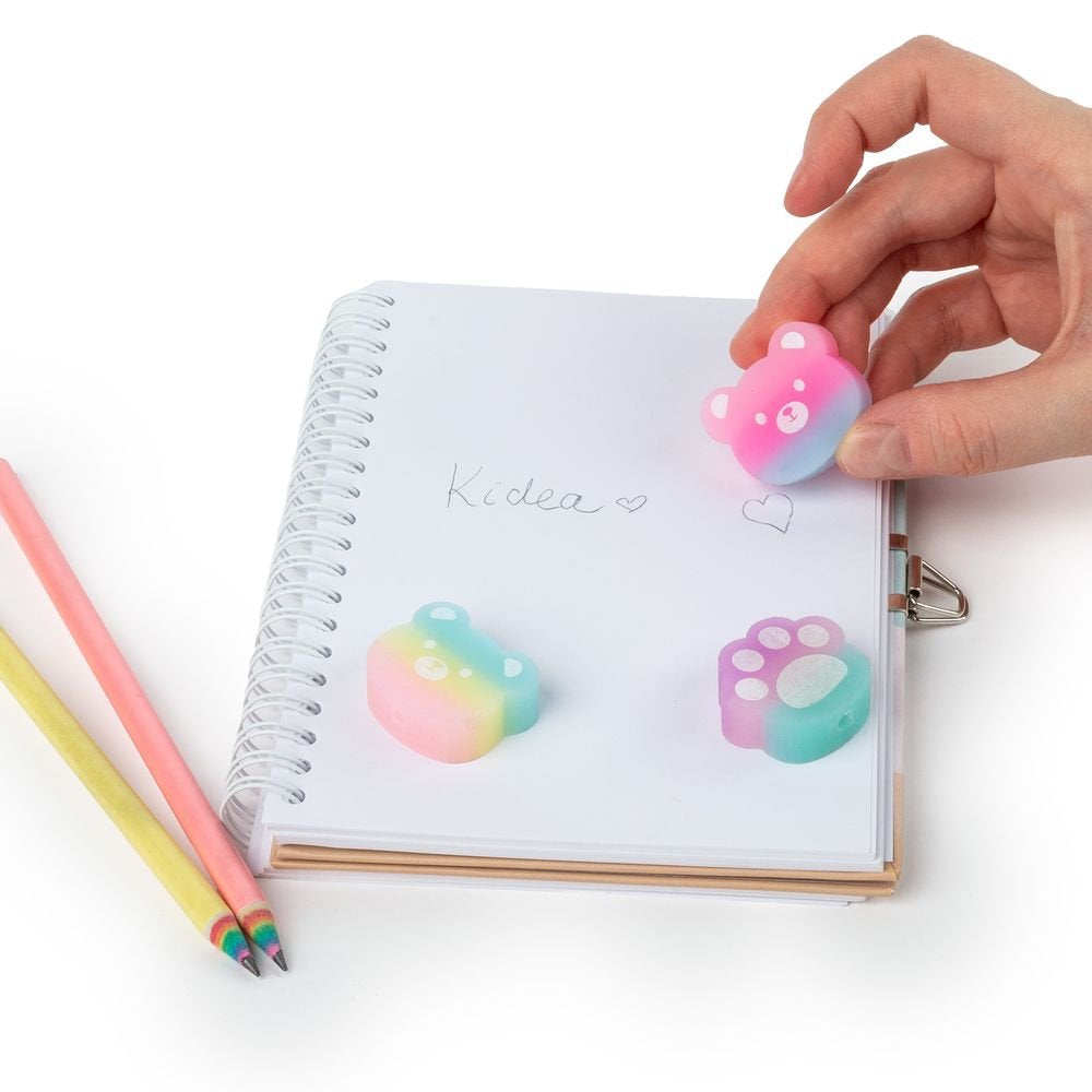 Kidea Pack lápices y gomas aromáticas Capibara