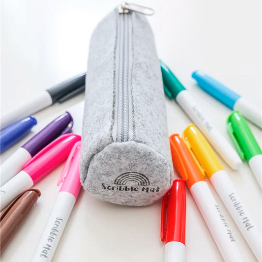 Scribble Mat Rotuladores tiza líquida 12 colores