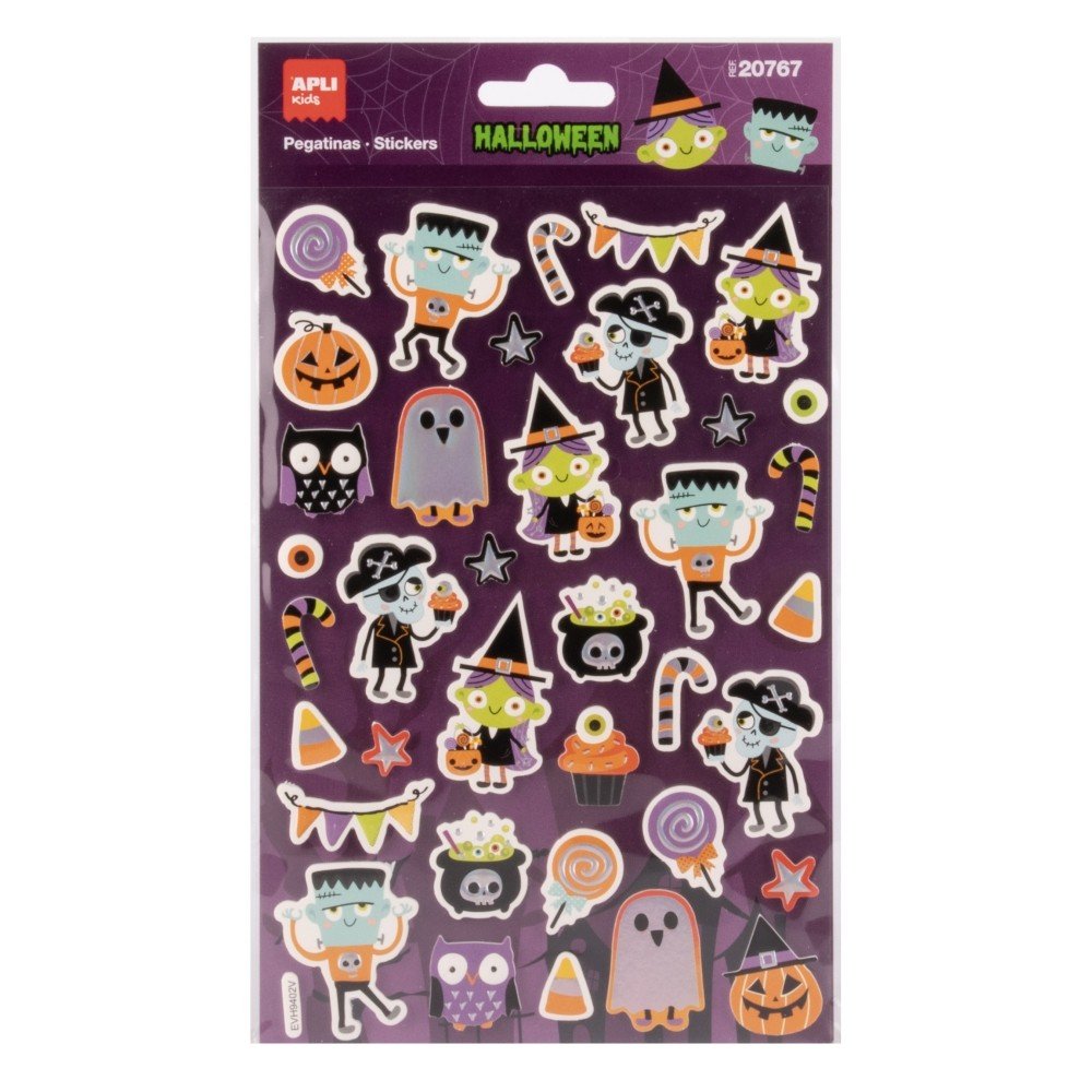 Apli kids Pegatinas Halloween Foam