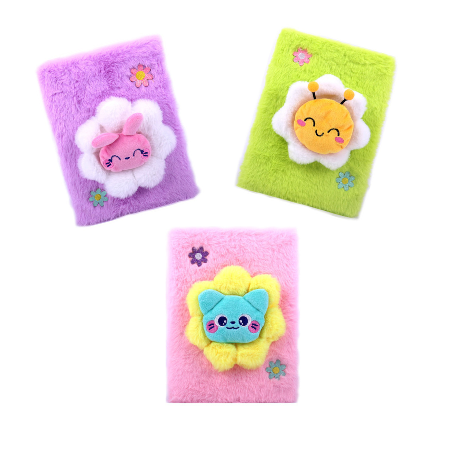 Roymart Libretas Fluffy Sunflowers 80 grs/80 hojas