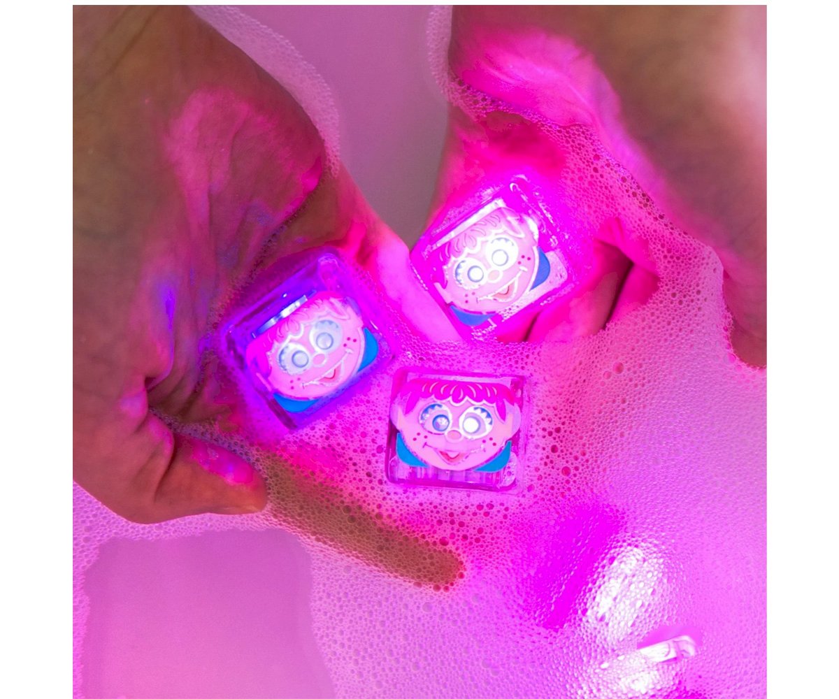 Glopals Cubos de luz Rosa Abby