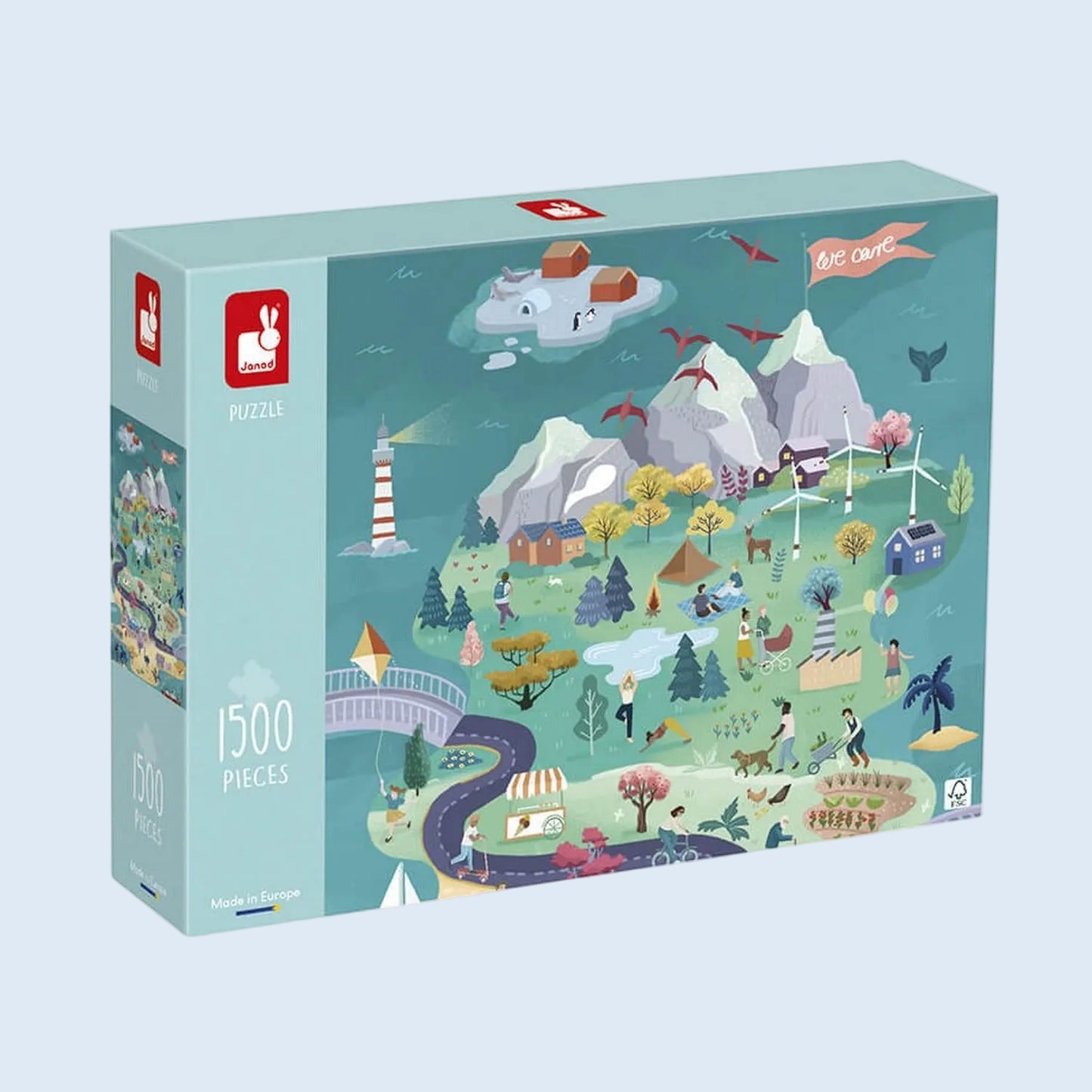 Janod Puzzle Escapada 1500 piezas