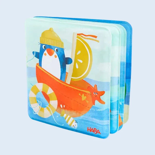 Haba Libro para el agua Pingüino