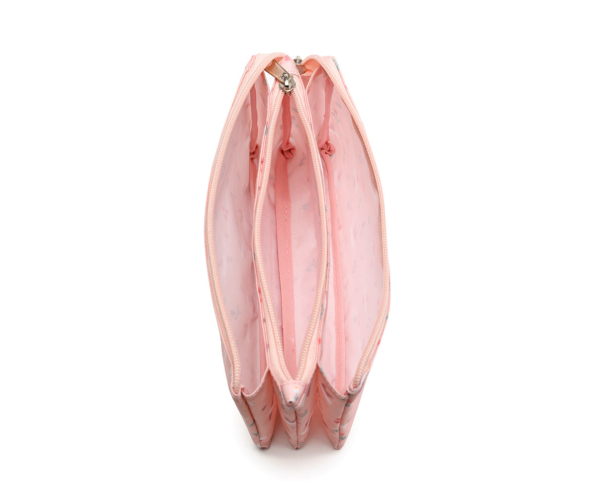 Tutete Estuche portatodo triple Blossom birds
