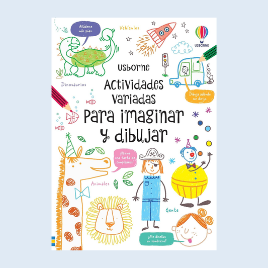 Actividades variadas para imaginar y dibujar