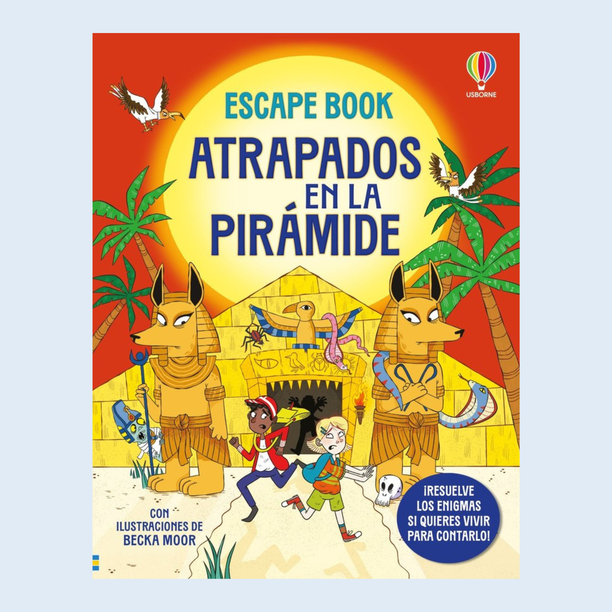 Escape book Atrapados en la pirámide - Usborne
