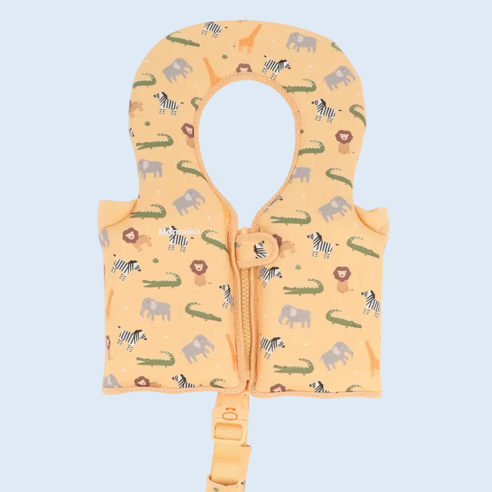 Tutete Chaleco flotador aprendizaje Wild animals Talla 1-2 años