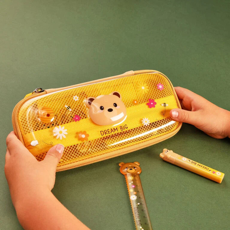 Legami Estuche rígido transparente Teddy bear