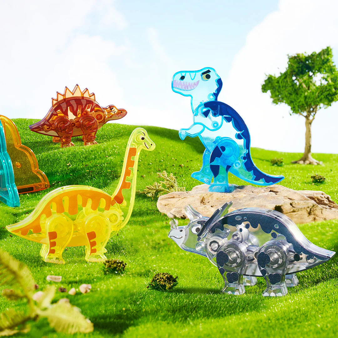 Mideer Magnéticos 48 piezas Dinosaurios