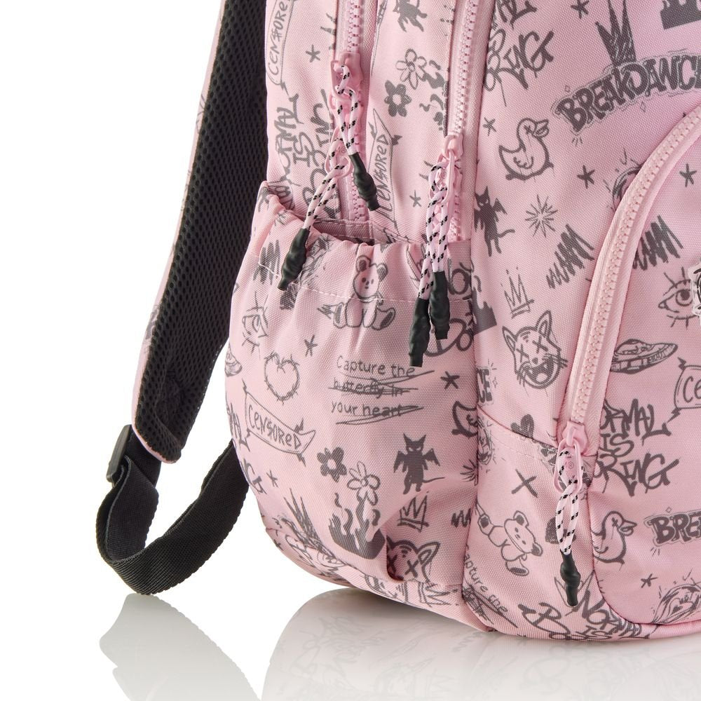 Miquelrius Mochila triple Not boring Rosa