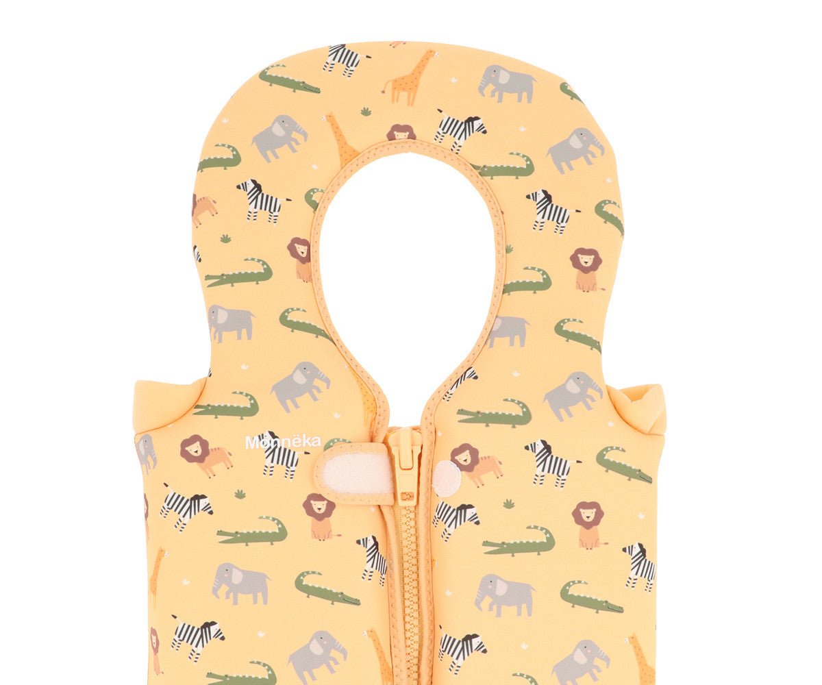 Tutete Chaleco flotador aprendizaje Wild animals Talla 1-2 años