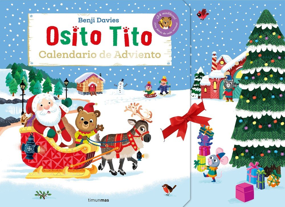 Osito Tito Calendario de adviento - Timunmas