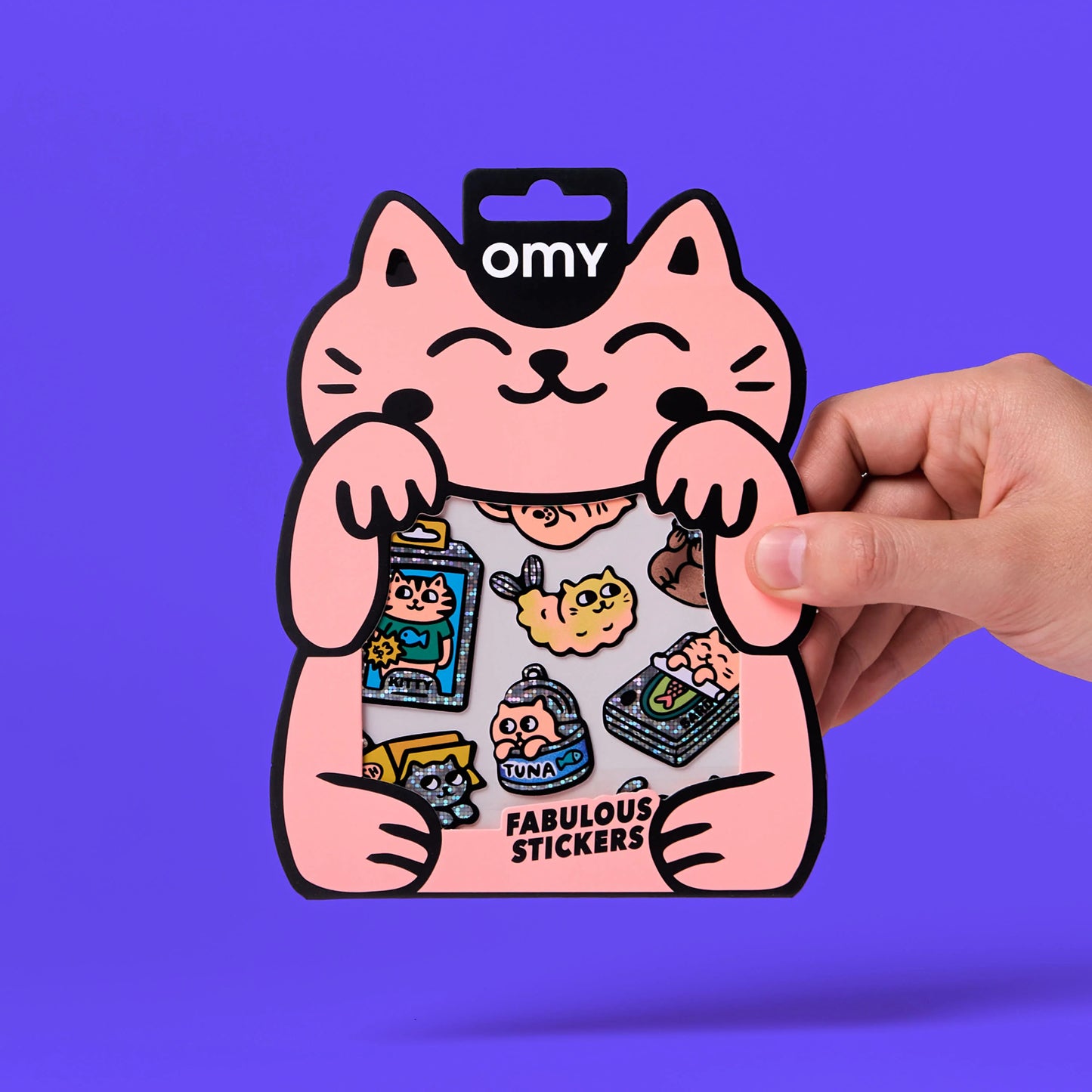 Omy Stickers Big vinilo holográficas