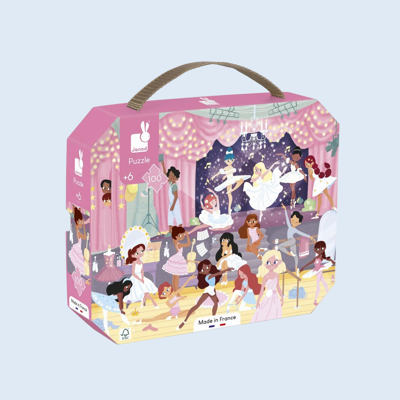 Janod Puzzle Bailarinas 100 piezas