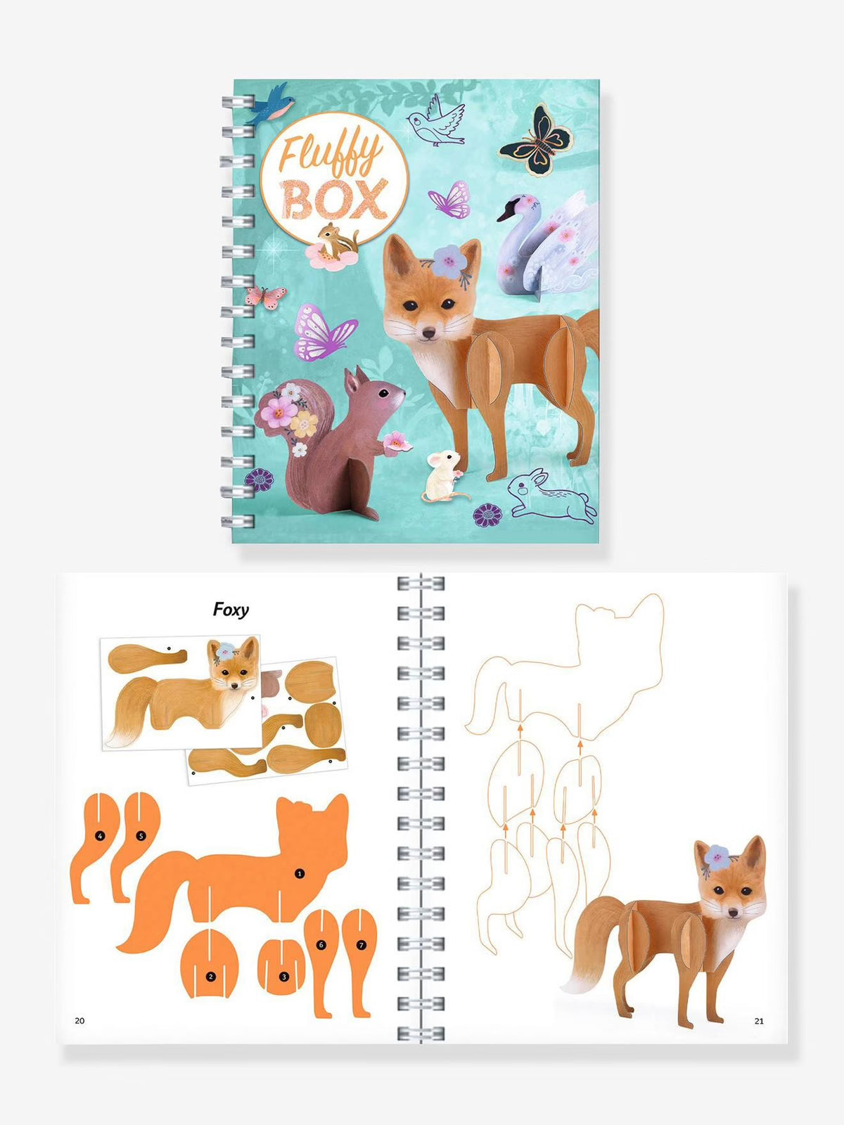 Cofre multiactividades Fluffy box - Djeco