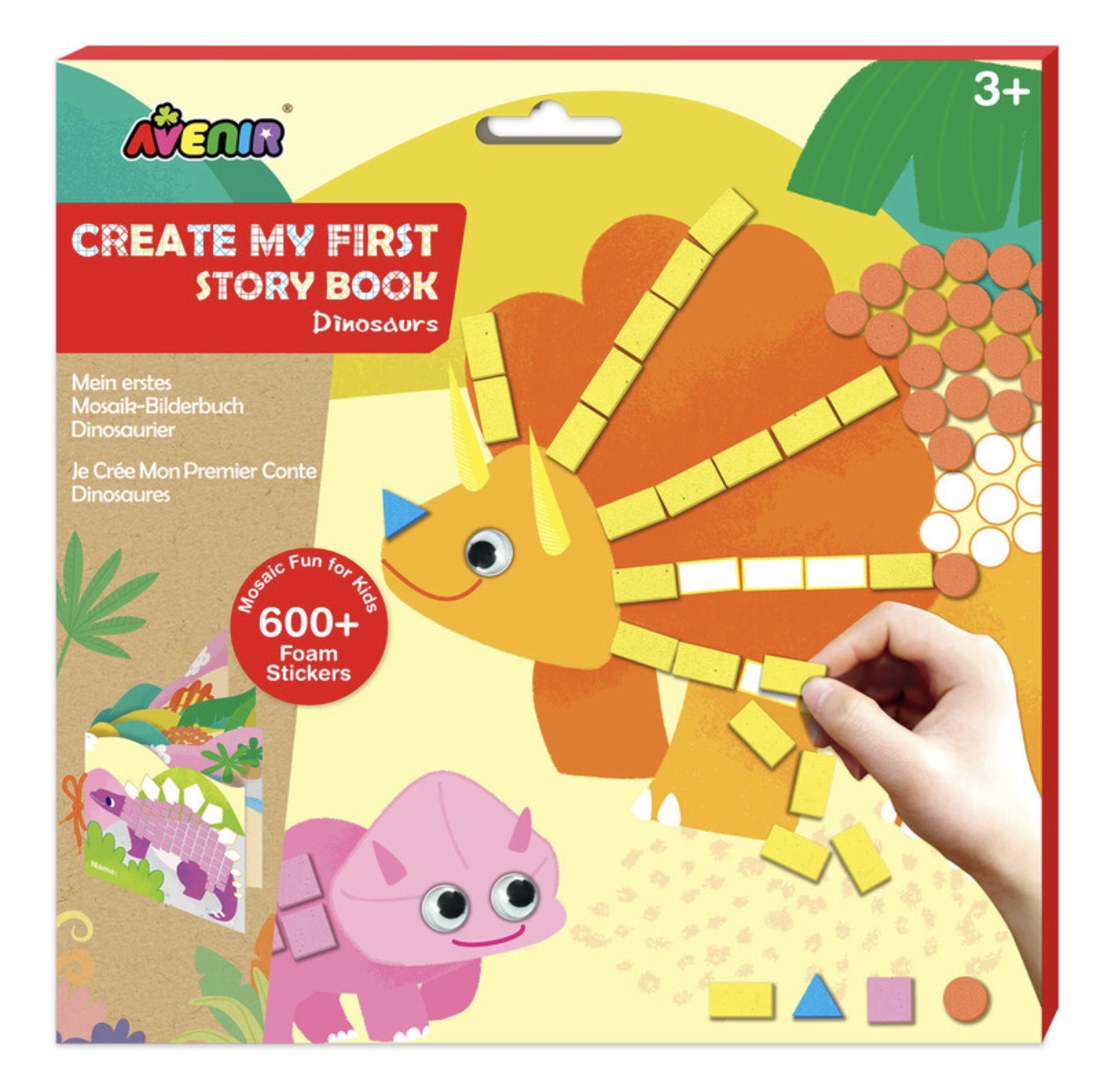 Avenir Crea tu primer cuento Dinosaurios