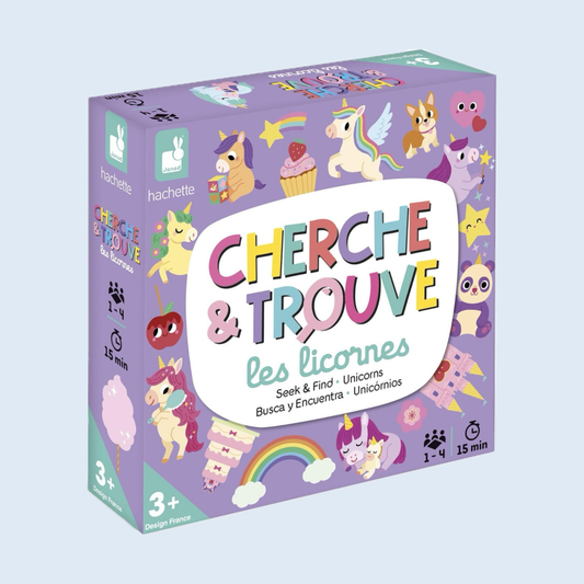 Janod Mi primer busca y encuentra Los unicornios