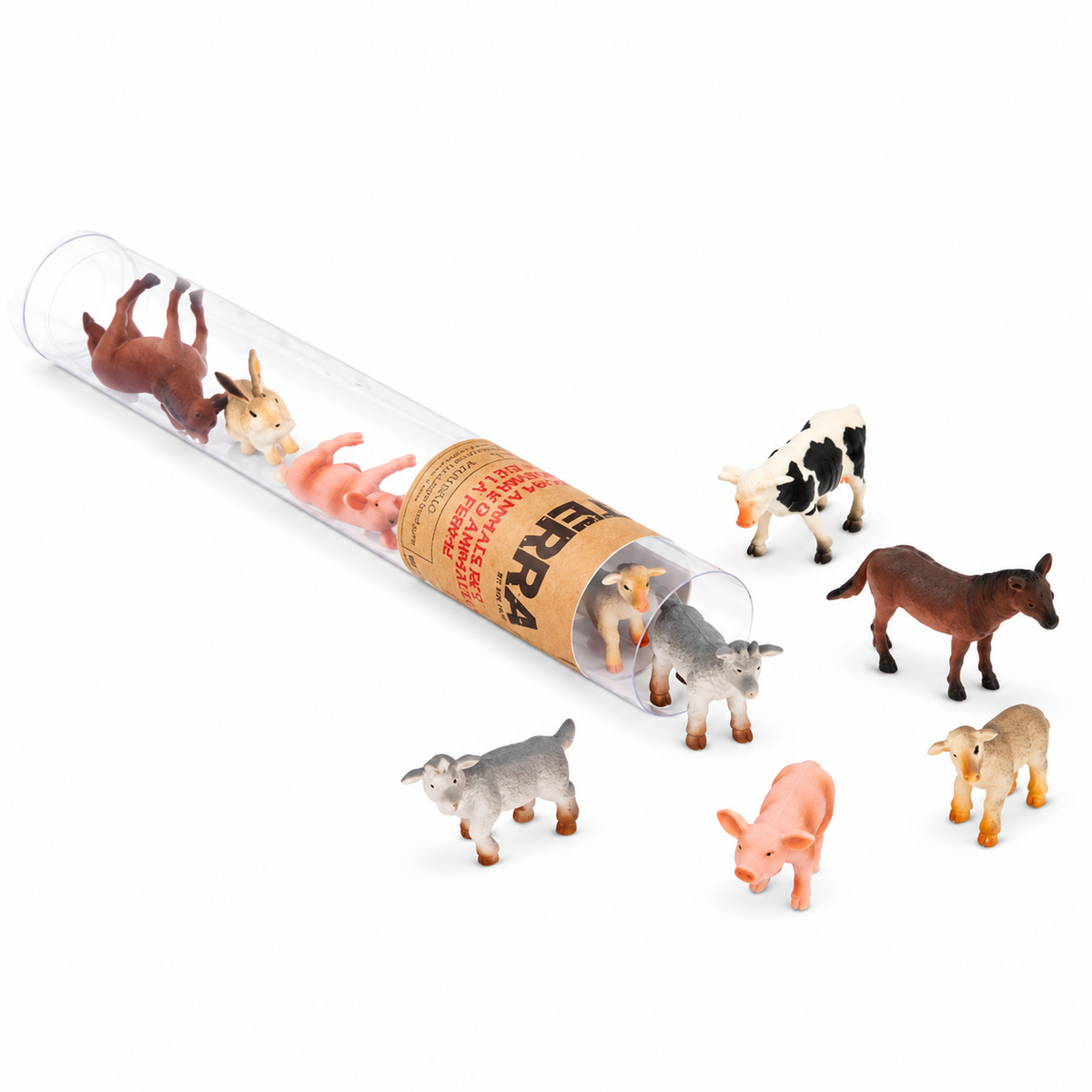Tubo 10 animales de la granja - Terra