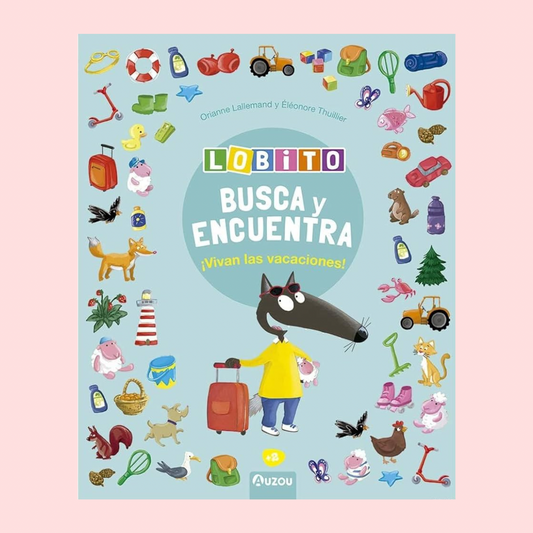 Busca y encuentra Lobito Vivan las vacaciones