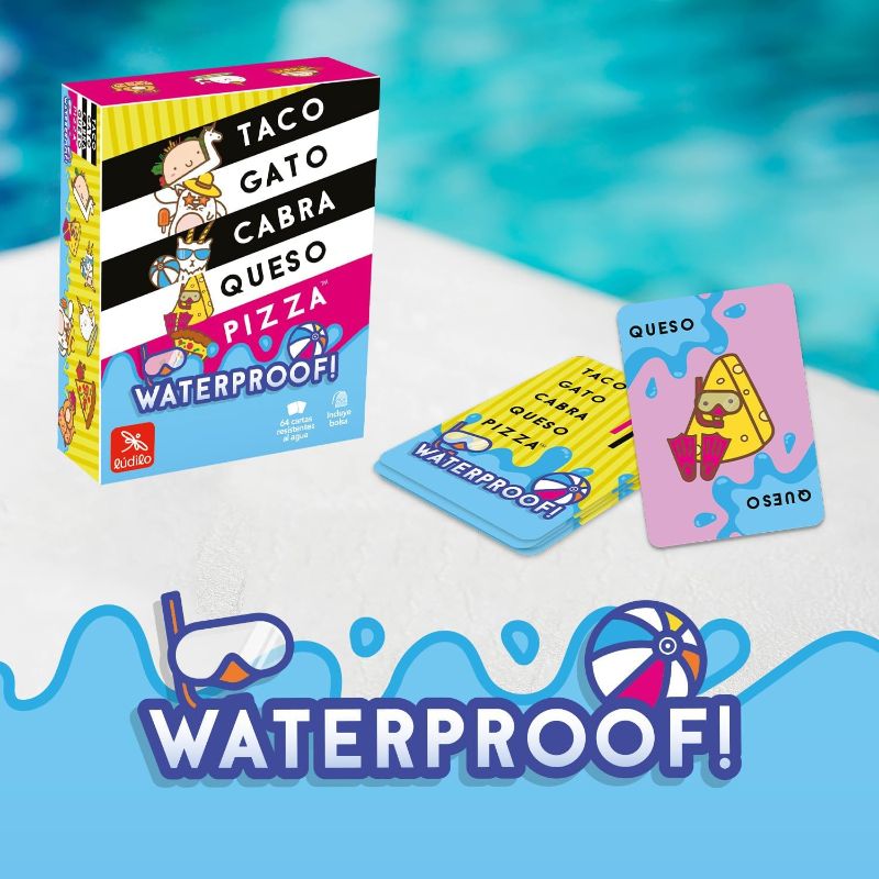 Lúdilo Taco Gato Cabra Queso Pizza Waterproof!