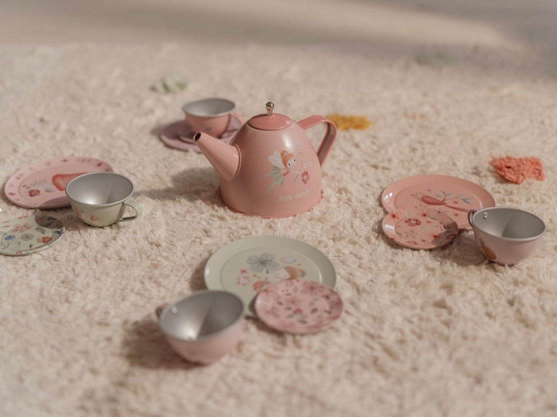 My Little Dutch set de té fairy garden