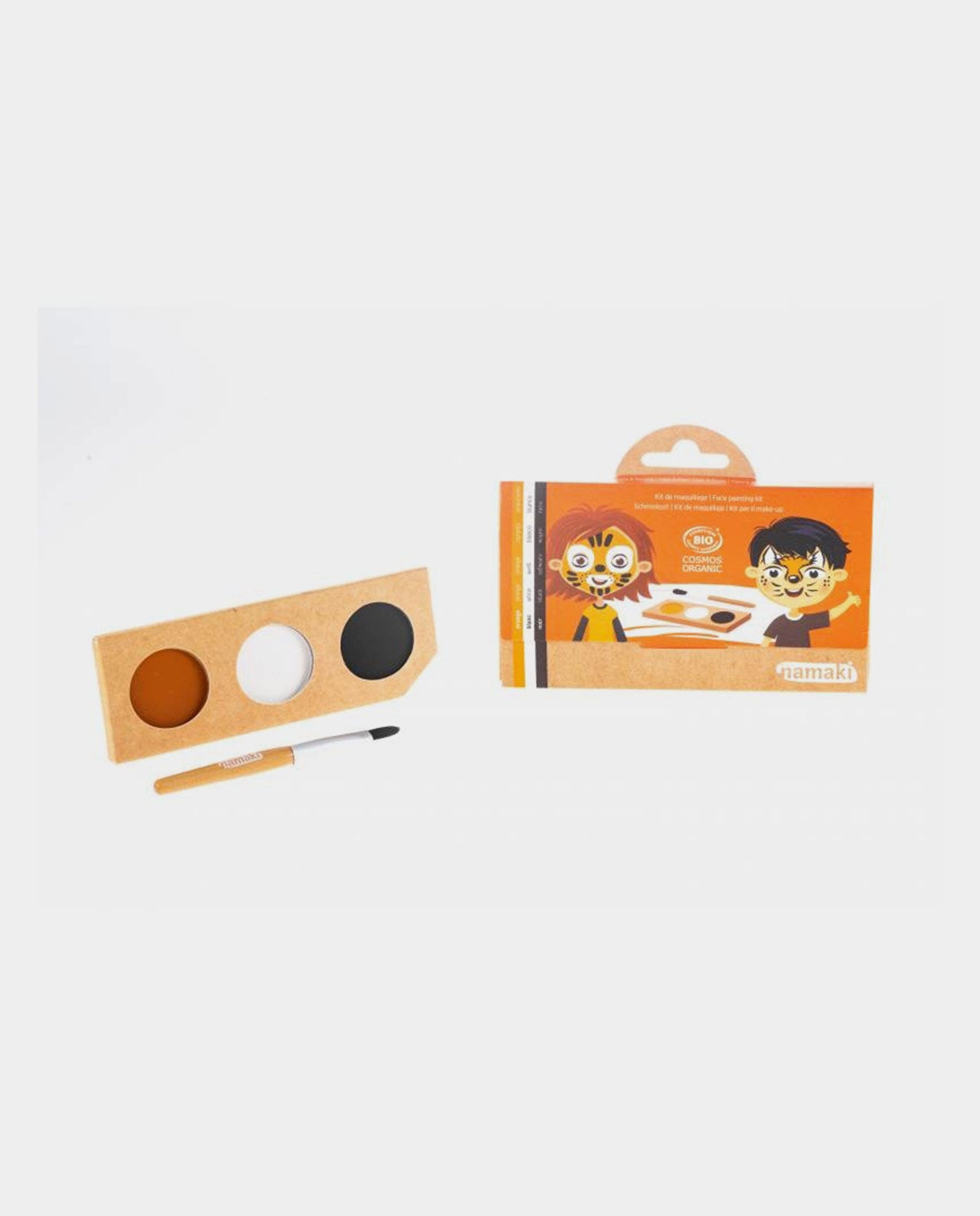 Namaki Kit 3 colores Maquillaje Tigre y zorro