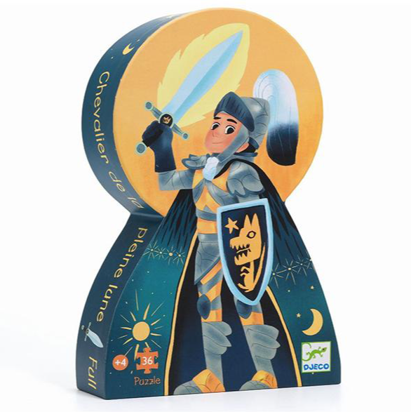 Djeco Puzzle El caballero de la Luna llena 36 piezas