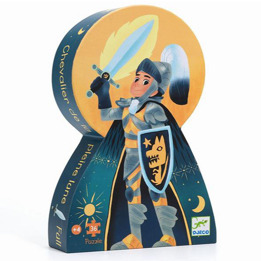 Djeco Puzzle El caballero de la Luna llena 36 piezas