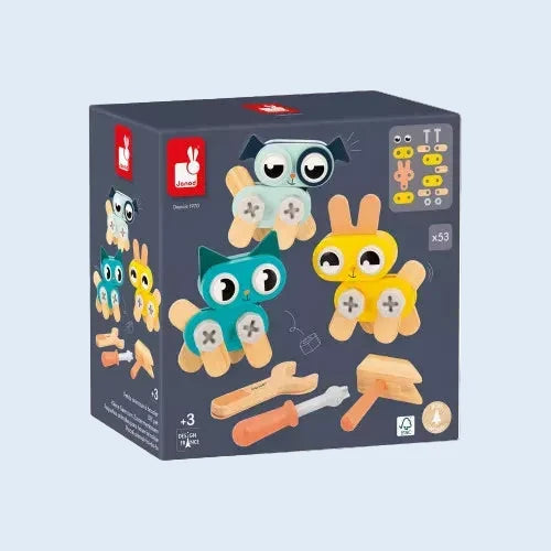 Janod Pequeños animales Bricolaje