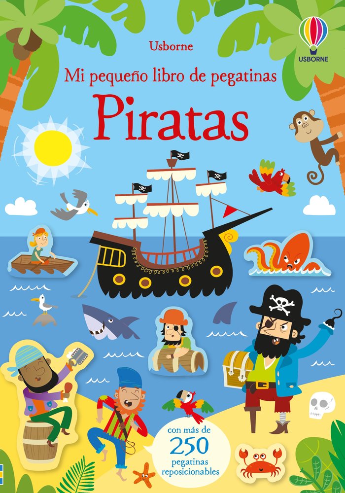 Mi pequeño libro de pegatinas Piratas