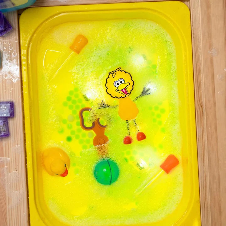 Glopals Set cubos de luz y Gallina Caponata Amarillo
