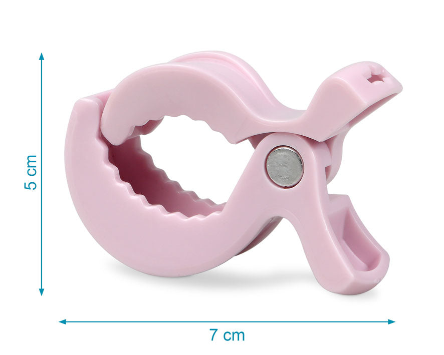 Kiokids Pinzas para muselinas rosa